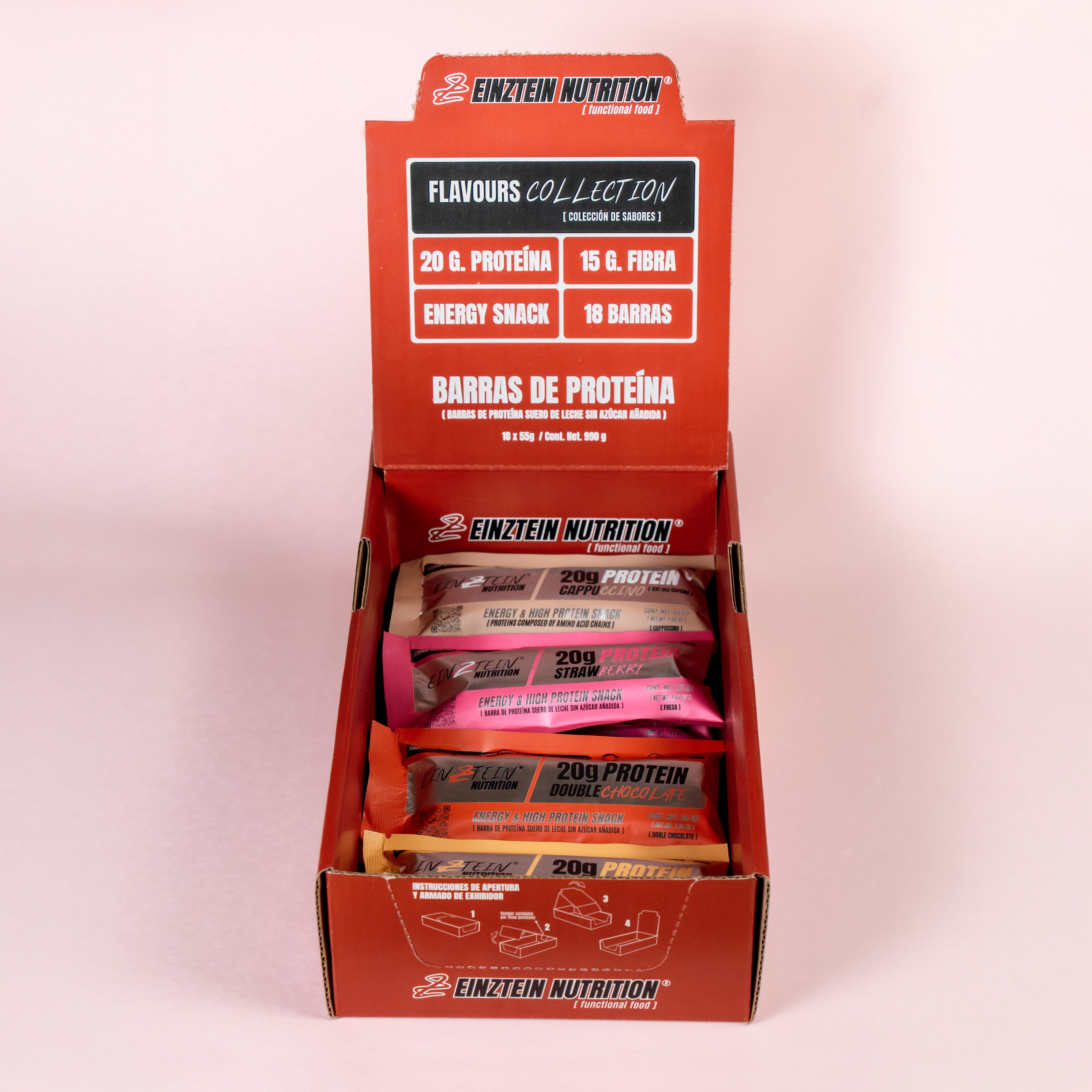 Flavours Collection - Caja con 18 Barras