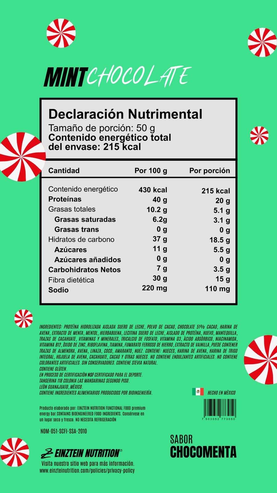 Sabor Chocomenta (Edición especial) - Caja con 6 barras