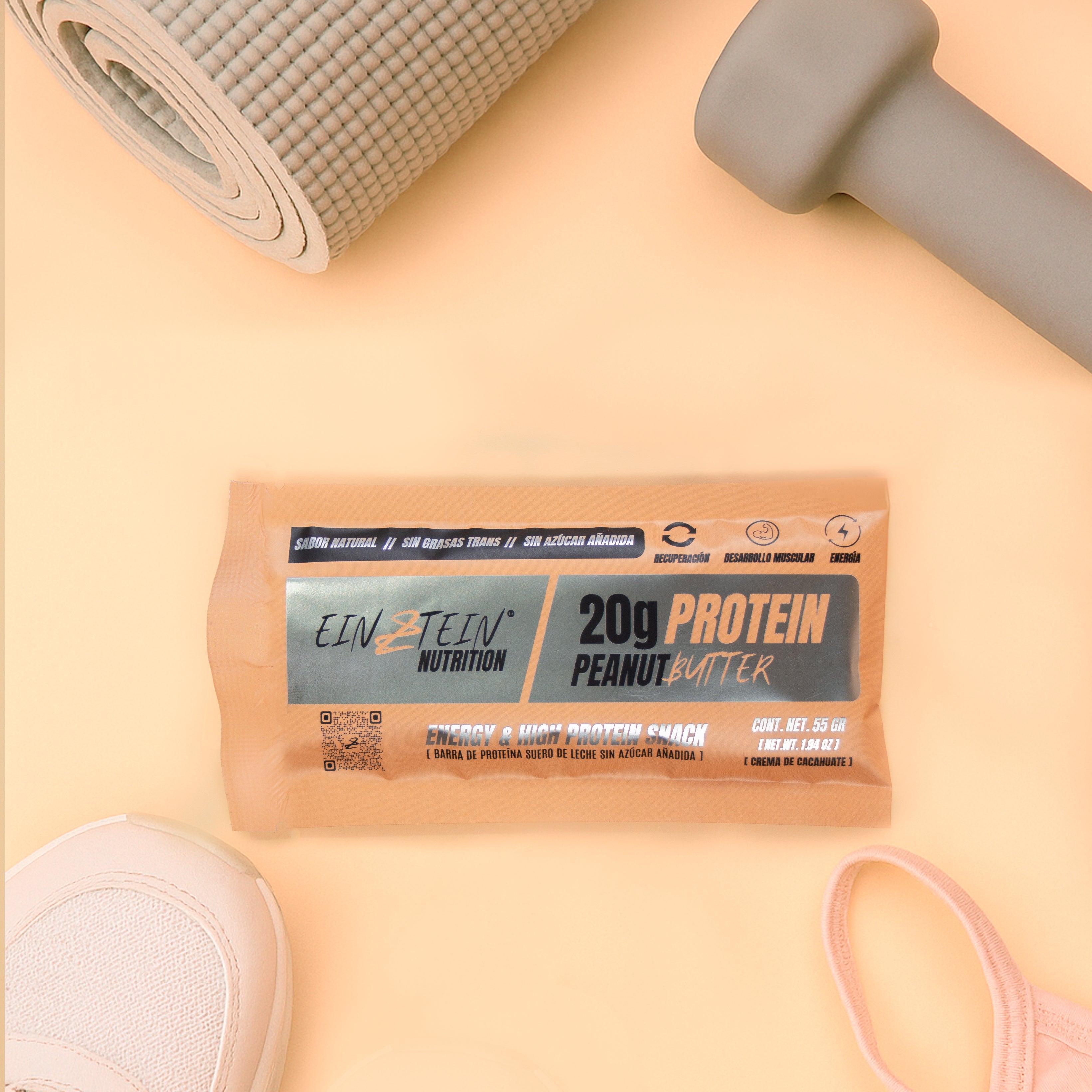 Sabor Crema de Cacahuate - Caja con 6 Barras