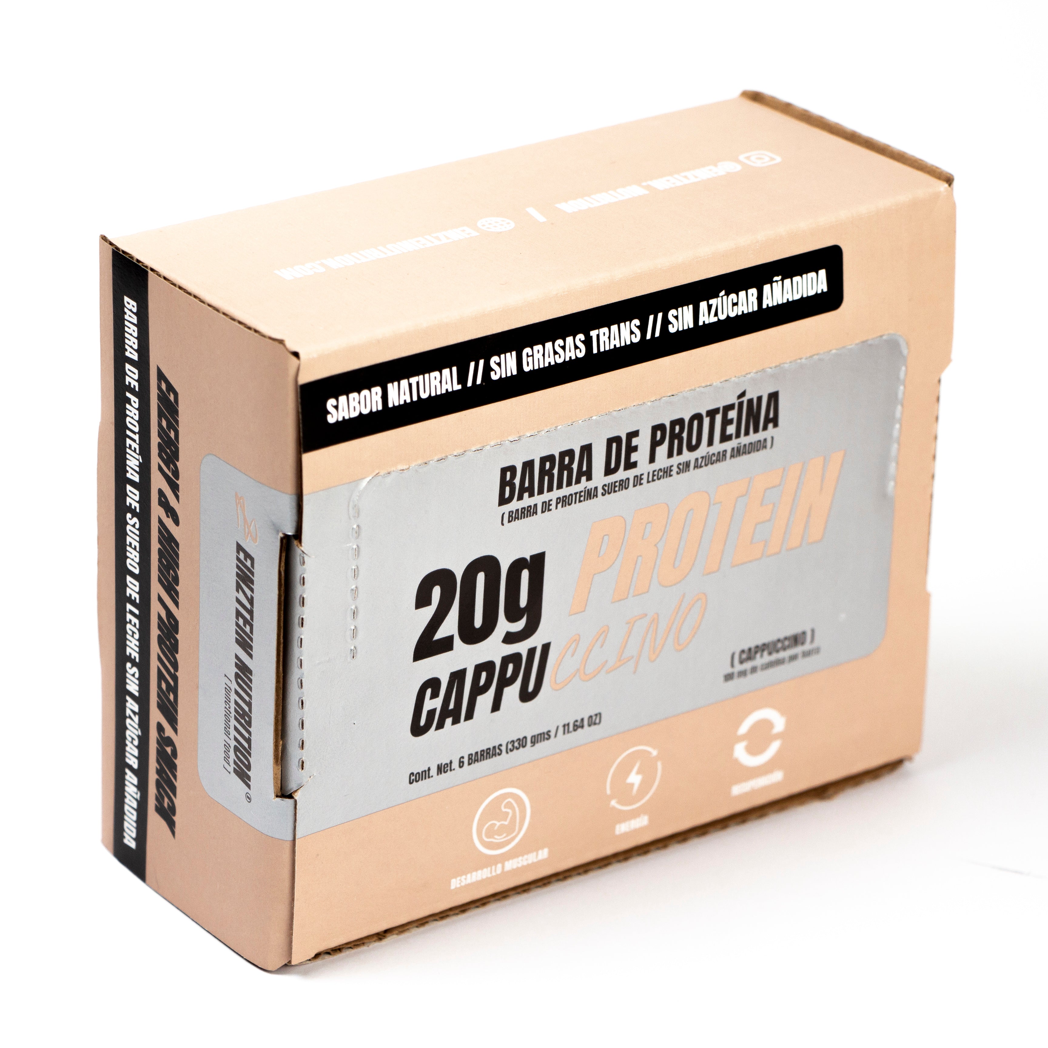 Sabor Cappuccino - Caja con 6 Barras