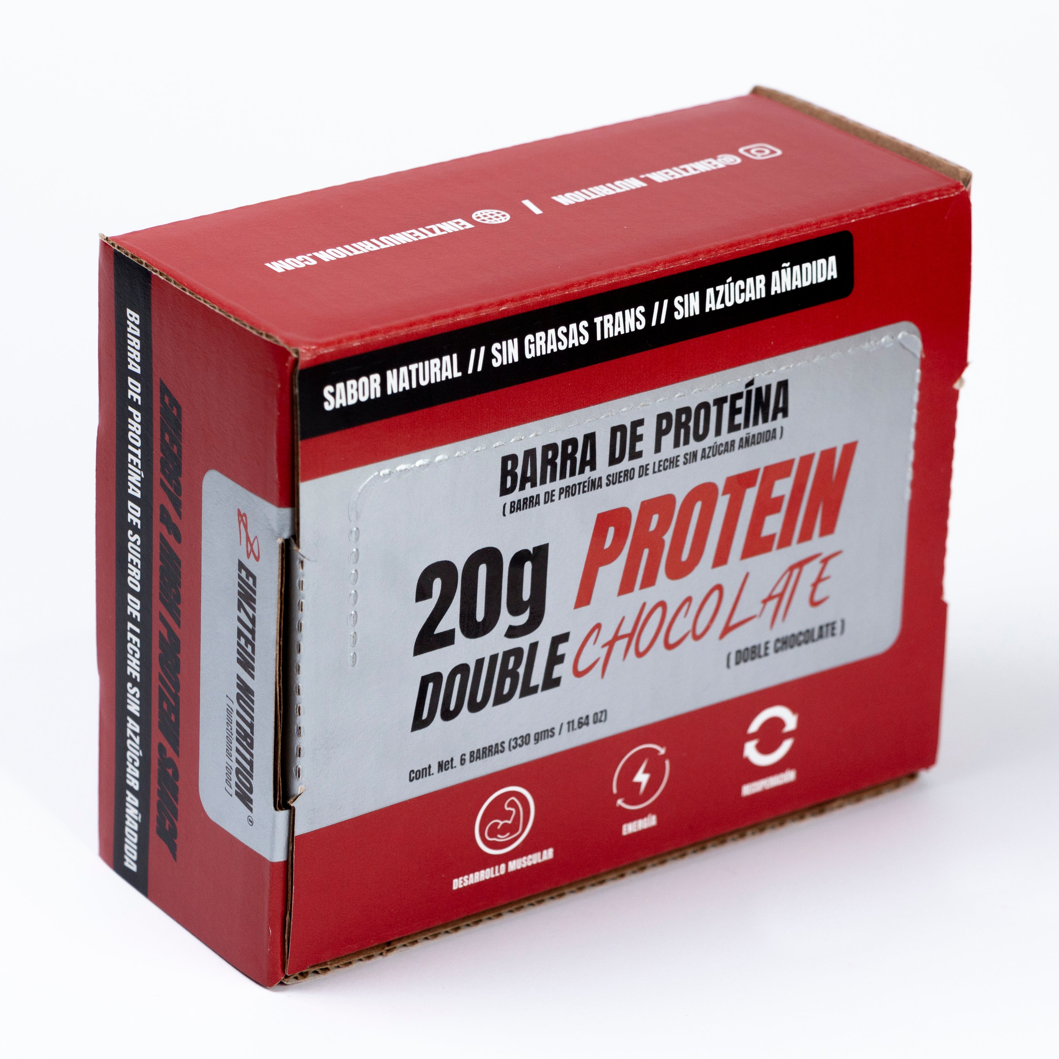 Sabor Doble Chocolate - Caja con 6 Barras