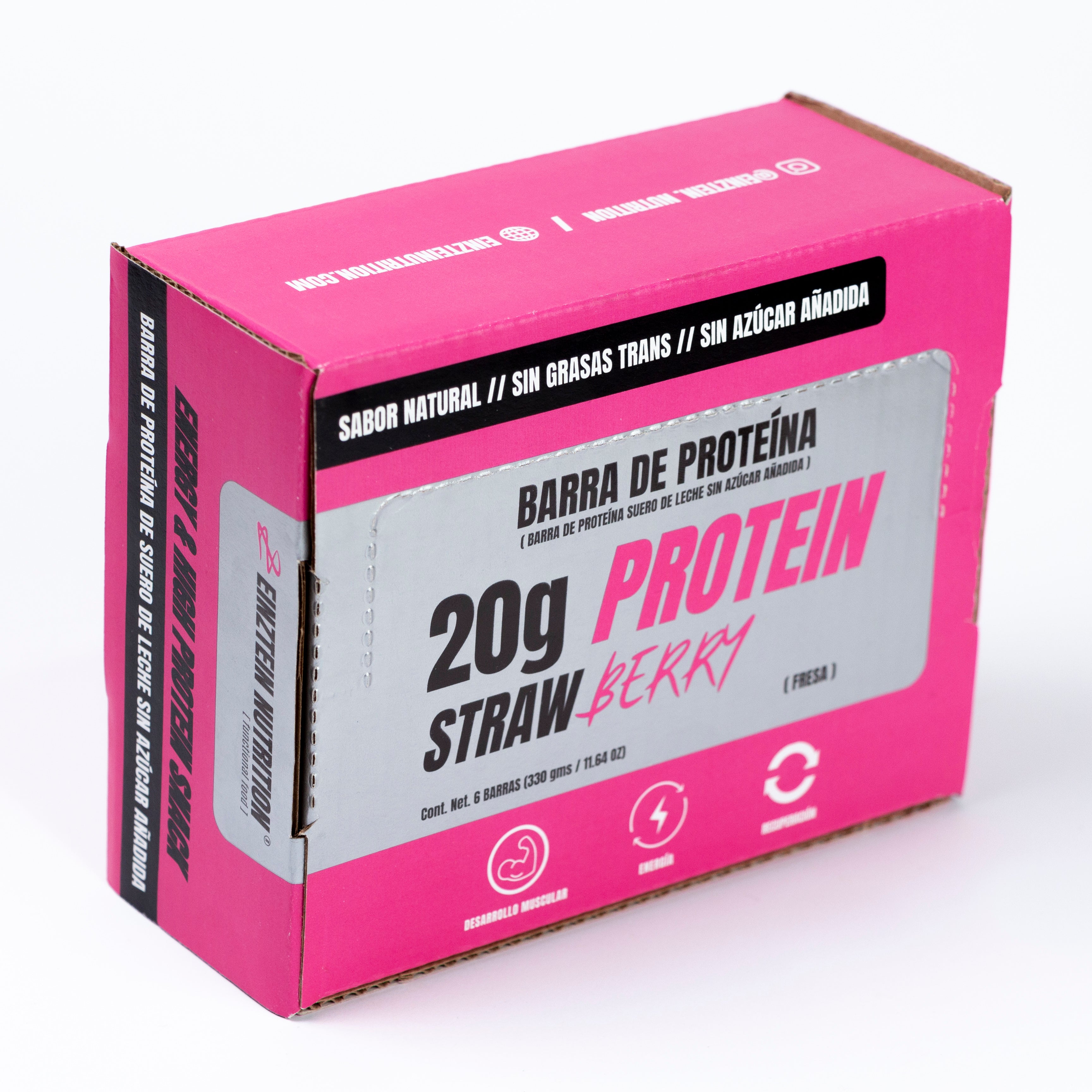 Sabor Fresa - Caja con 6 barras