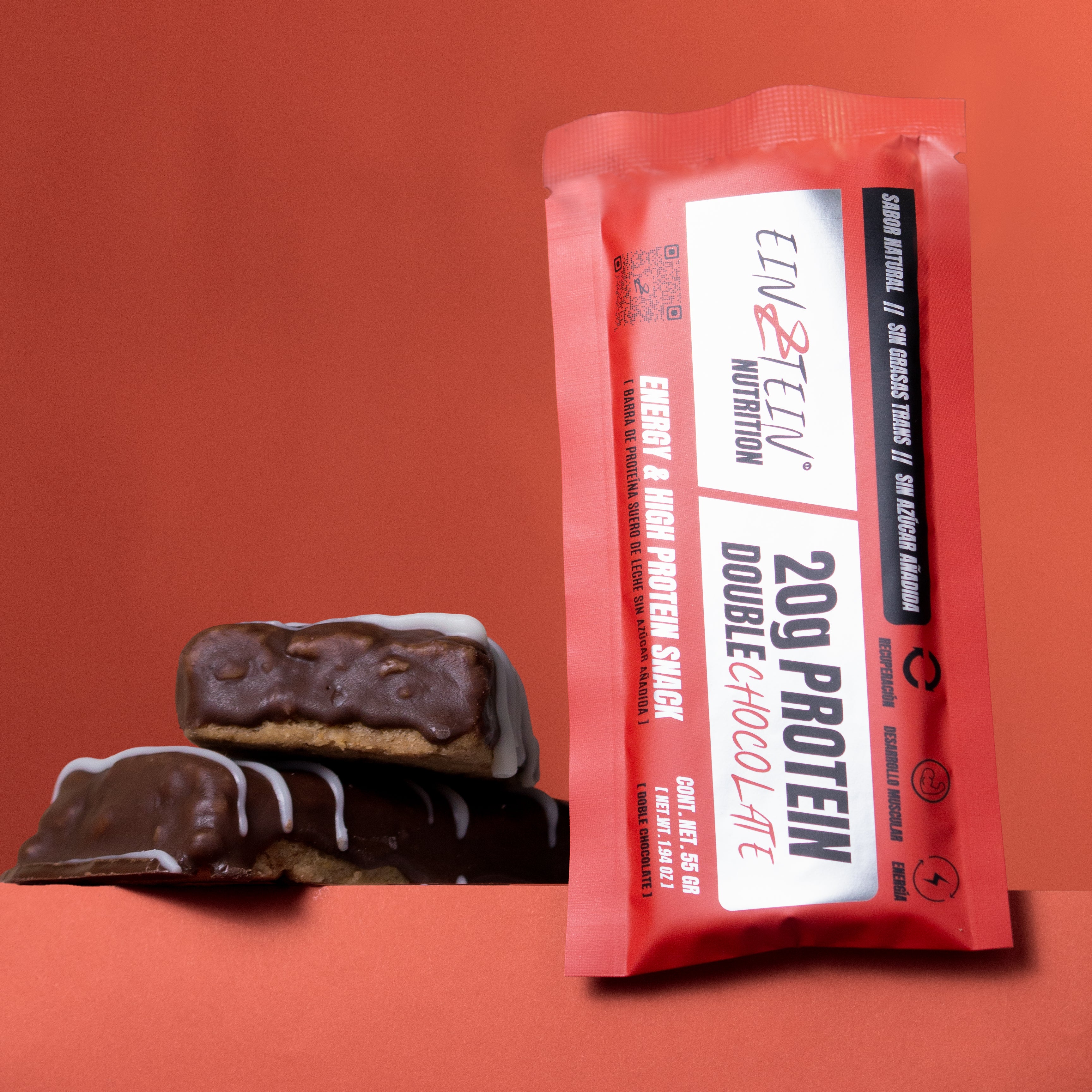 Sabor Doble Chocolate - Caja con 6 Barras