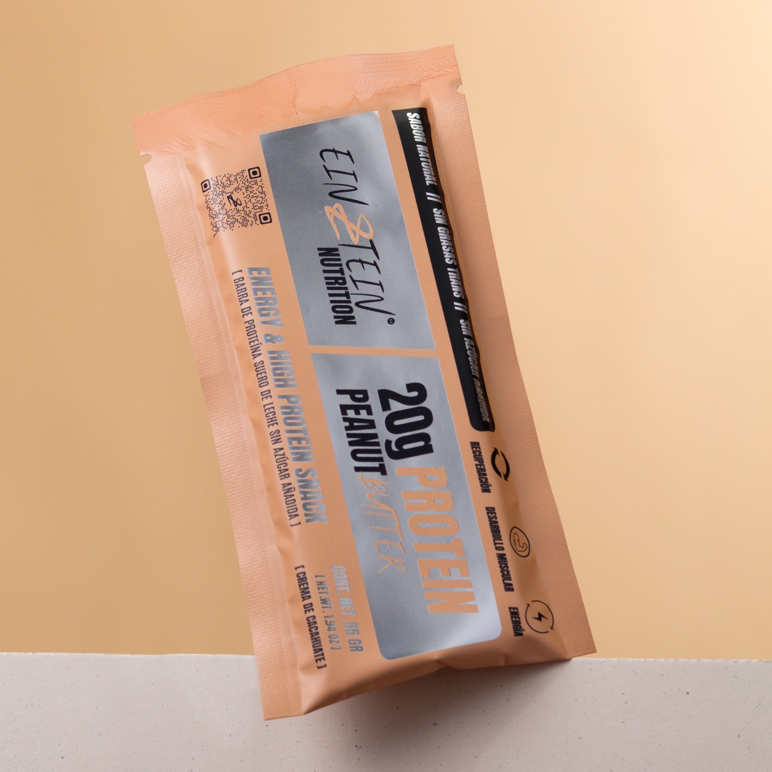 Sabor Crema de Cacahuate - Caja con 6 Barras