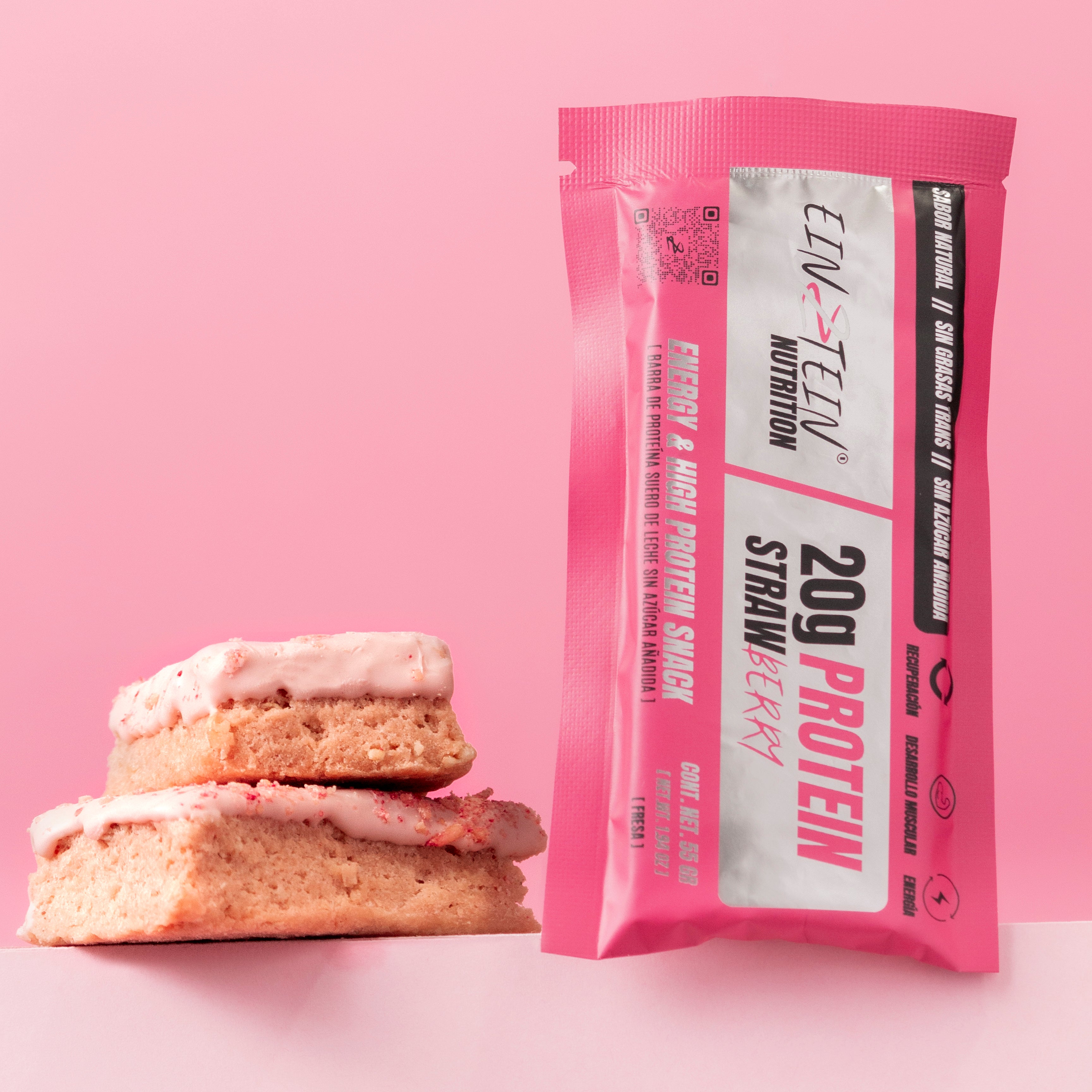 Sabor Fresa - Caja con 6 barras